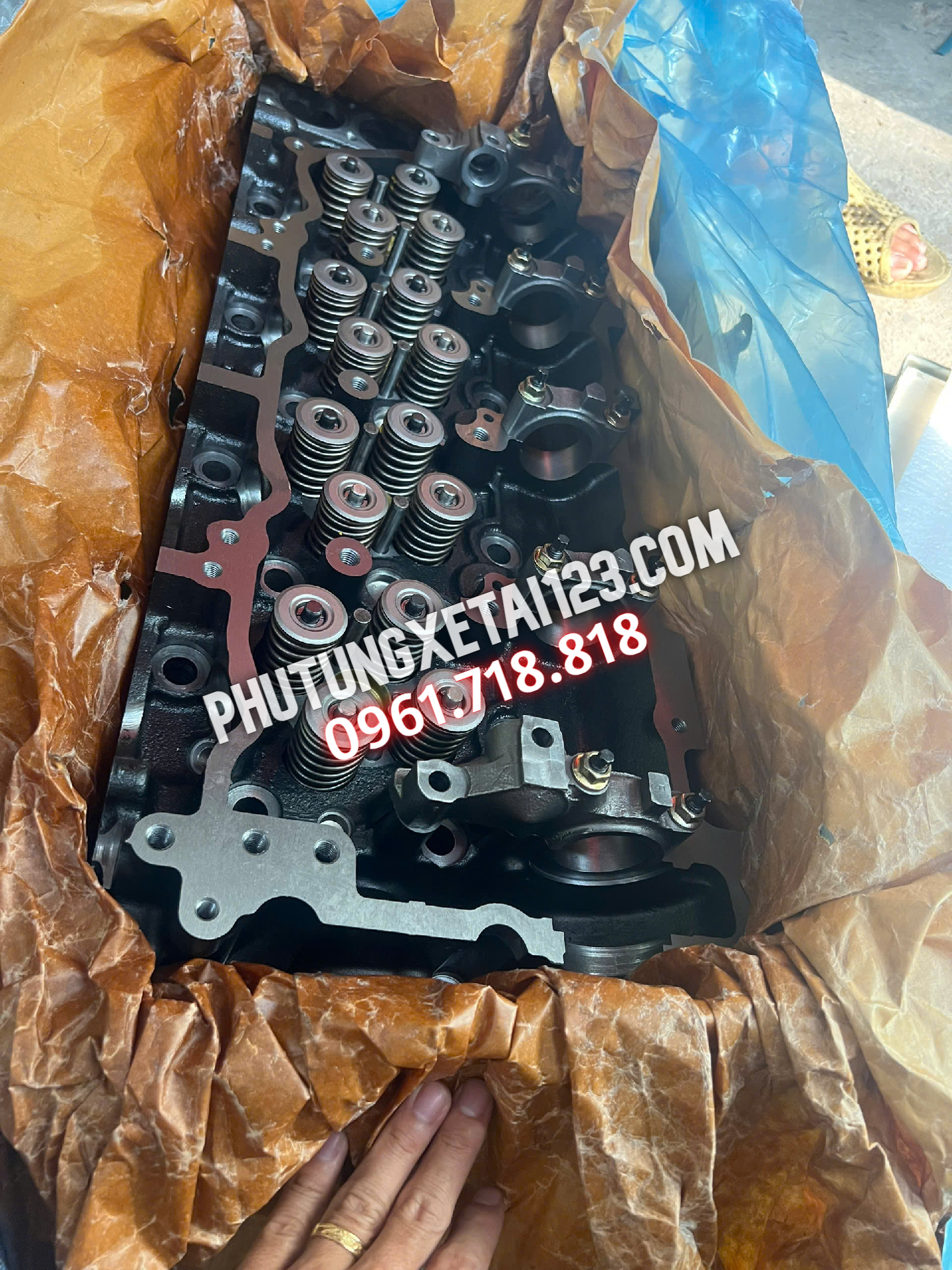 mặt quy lát isuzu 5 tấn 4hk1